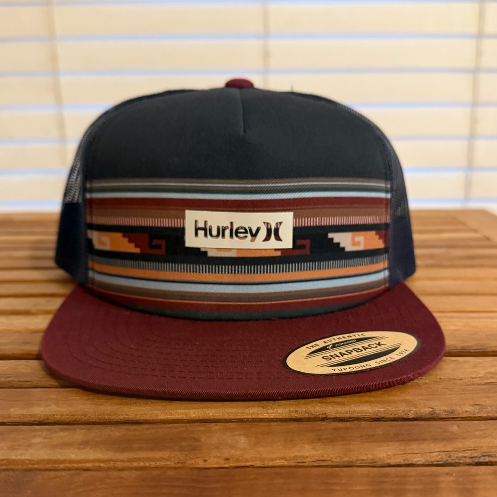 NWOT Hurley tribal Aztec SnapBack
